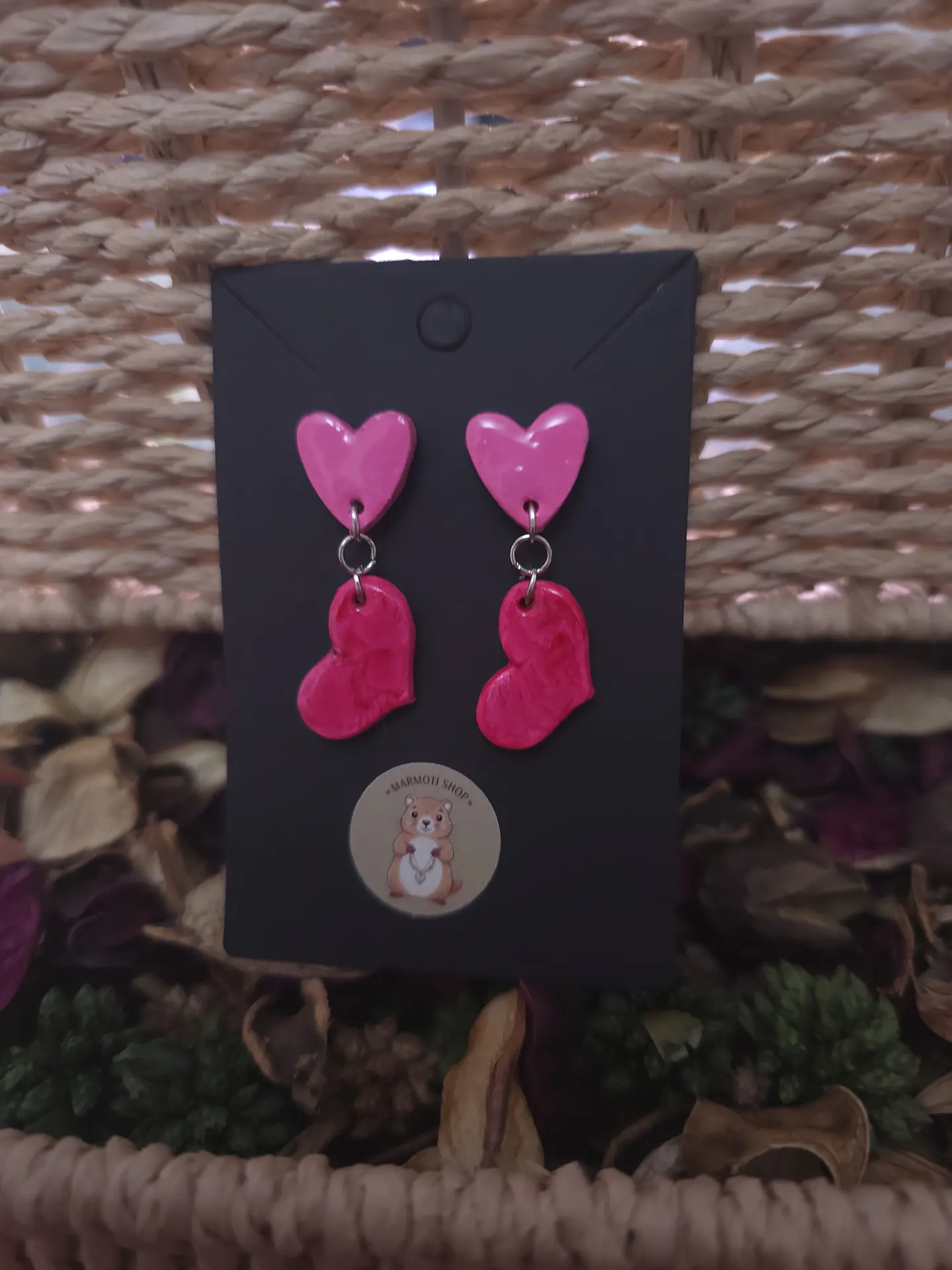 Pendientes Doble Heart 1