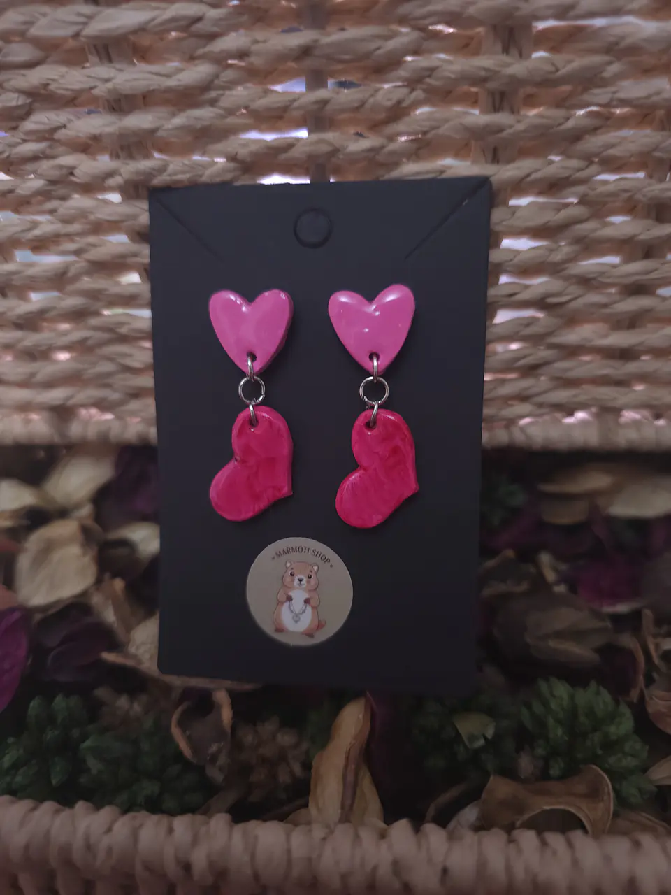 Pendientes Doble Heart 1