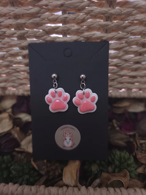 Pendientes Patita Cat