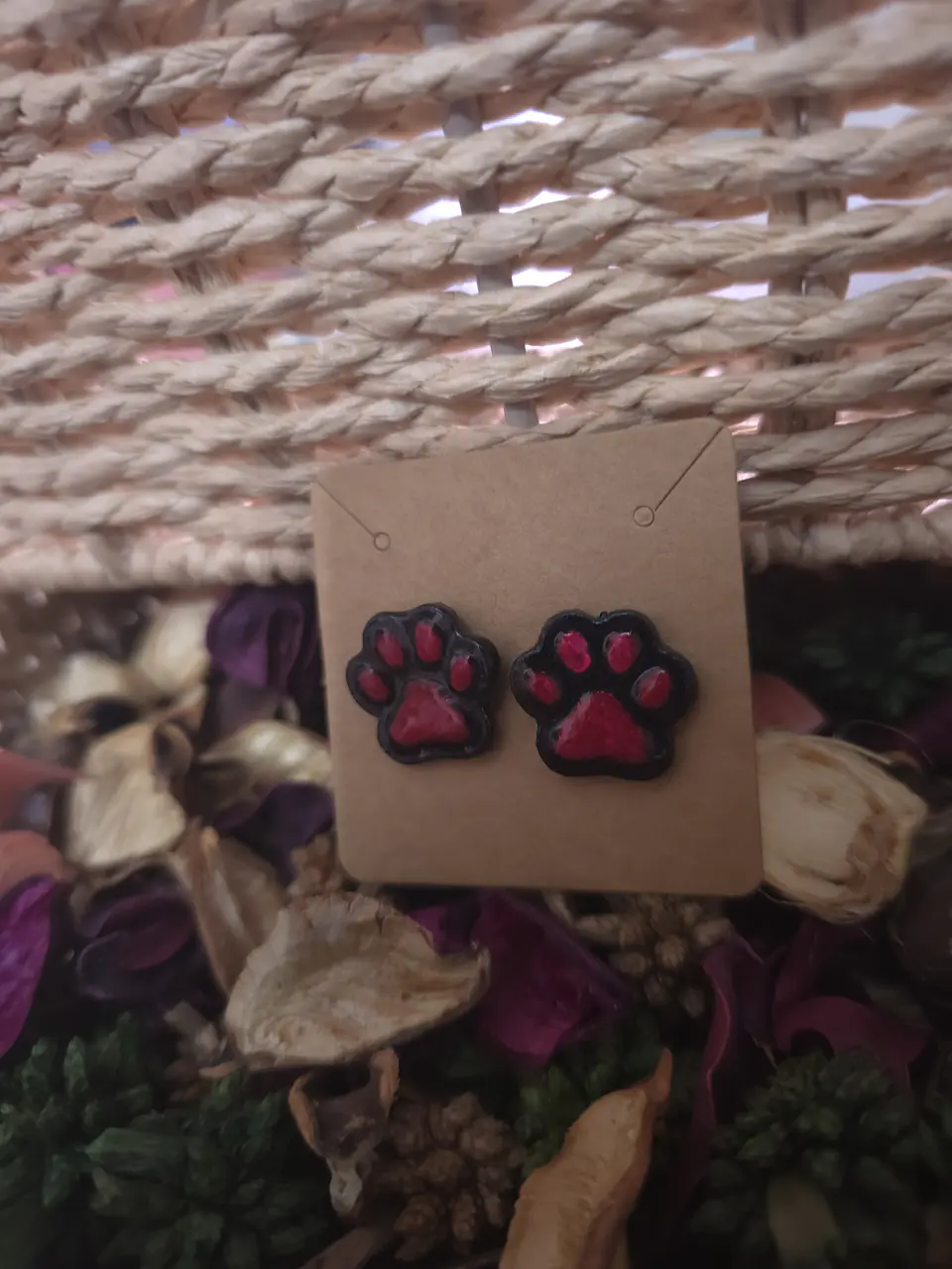 Pendientes Patita Nero  1