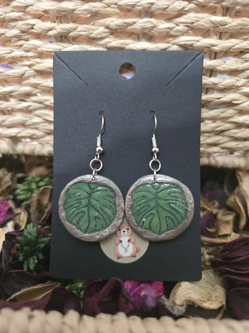 Pendientes Circle Plant 1