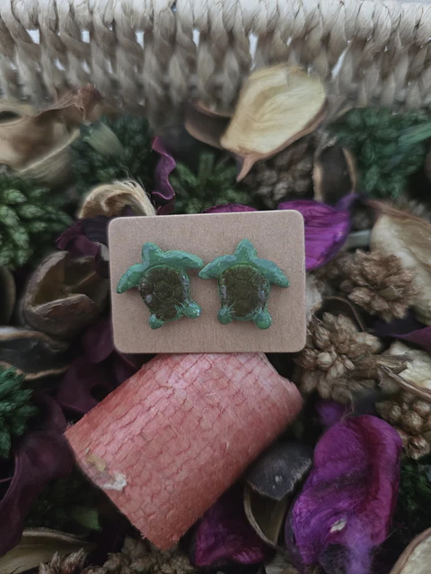 Pendientes Tortimer Verde