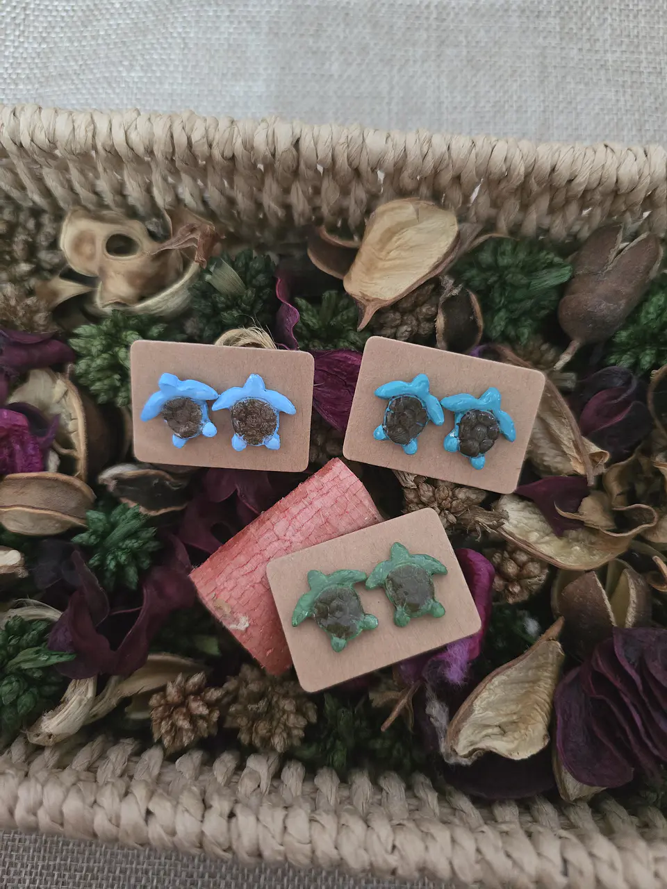 Pendientes Tortimer Verde 2
