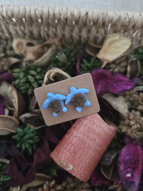 Pendientes Tortimer Blu