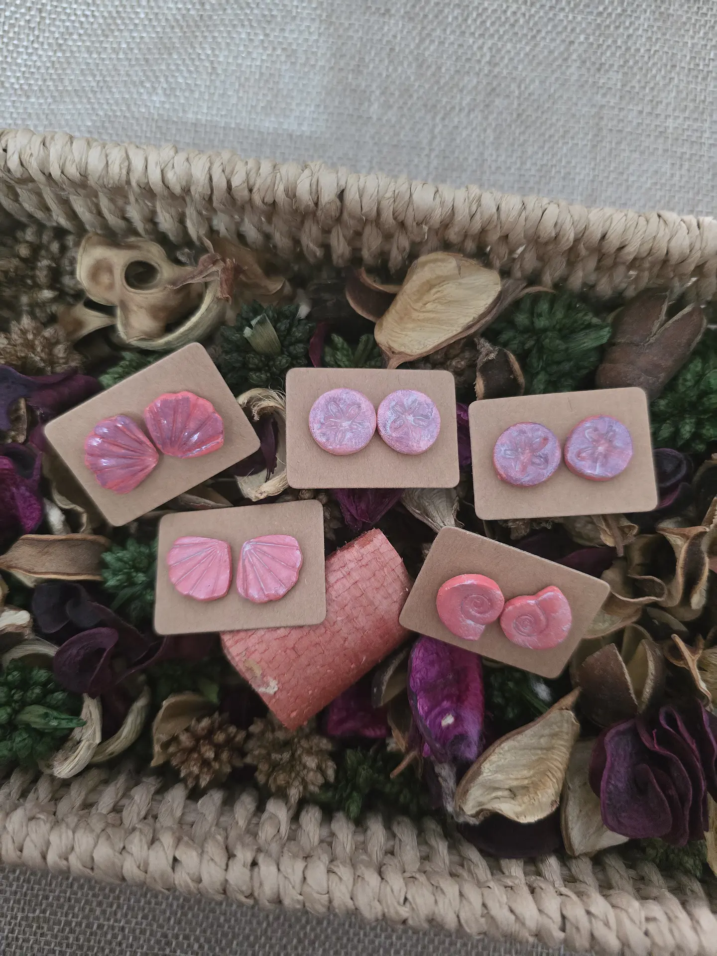 Pendientes Summer Rosa 3 2