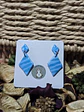 Pendientes Rombo Blu - Miniatura 1