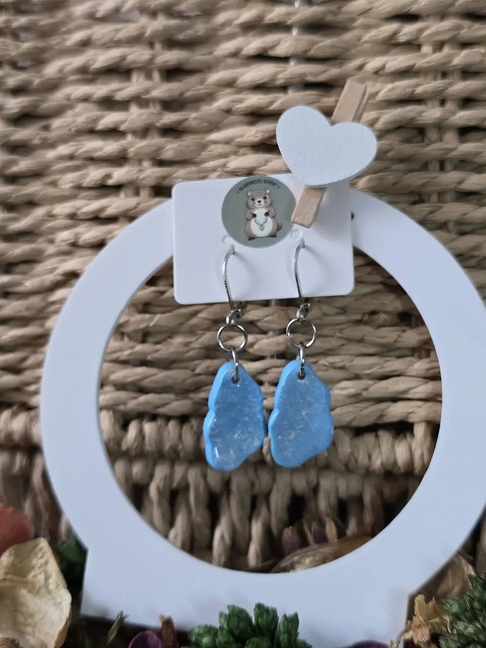 Pendientes Nube Cielo 2
