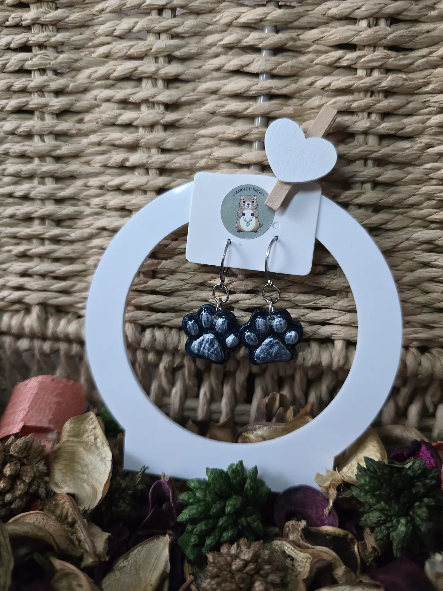 Pendientes Patitas Marine 2