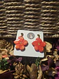 Pendientes Flor Rouge Gold - Miniatura 3
