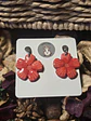 Pendientes Flor Rouge Rosa - Miniatura 2