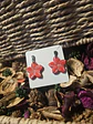 Pendientes Flor Rouge Blanche - Miniatura 3