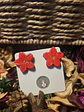Pendientes Flor Rouge Gold Star - Miniatura 1