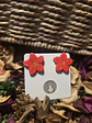 Pendientes Flor Rouge Gold Star - Miniatura 2