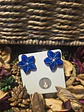 Pendientes Flor Blu Plata - Miniatura 2
