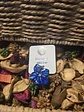 Anillo Ajustable Flor Blu Plata - Miniatura 3
