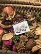 Pendientes Mini Flor Plata - Miniatura 1