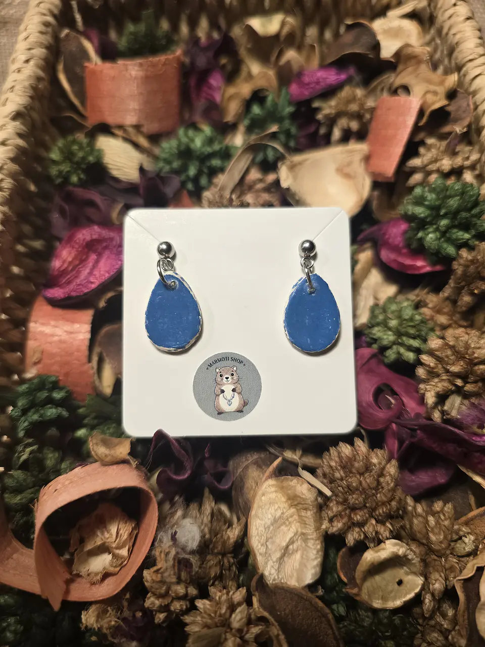 Pendientes Gota Blu 1