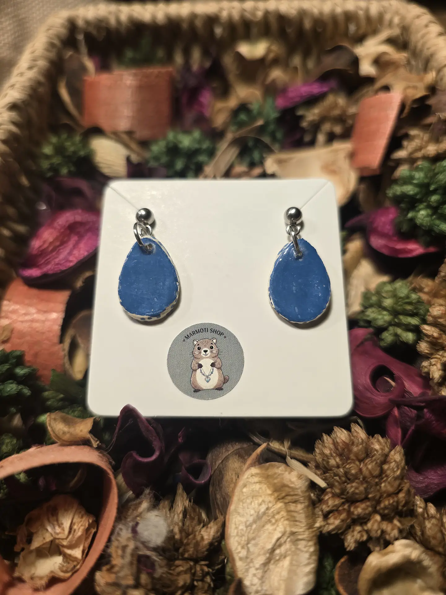 Pendientes Gota Blu 2