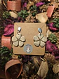 Pendientes Flor Marrón Claro - Miniatura 2