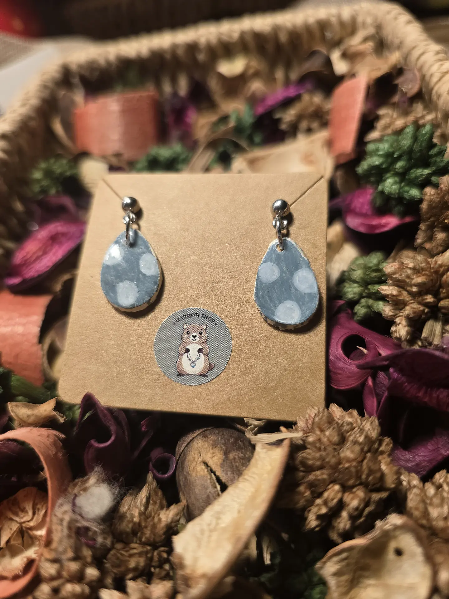 Pendientes Gota Punts 2