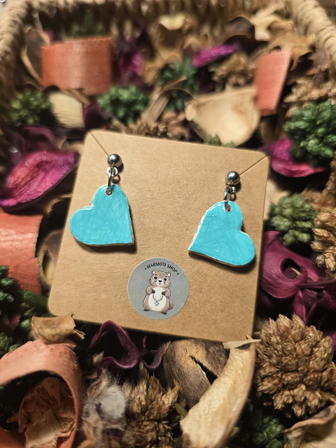 Pendientes Heart Cian Punt