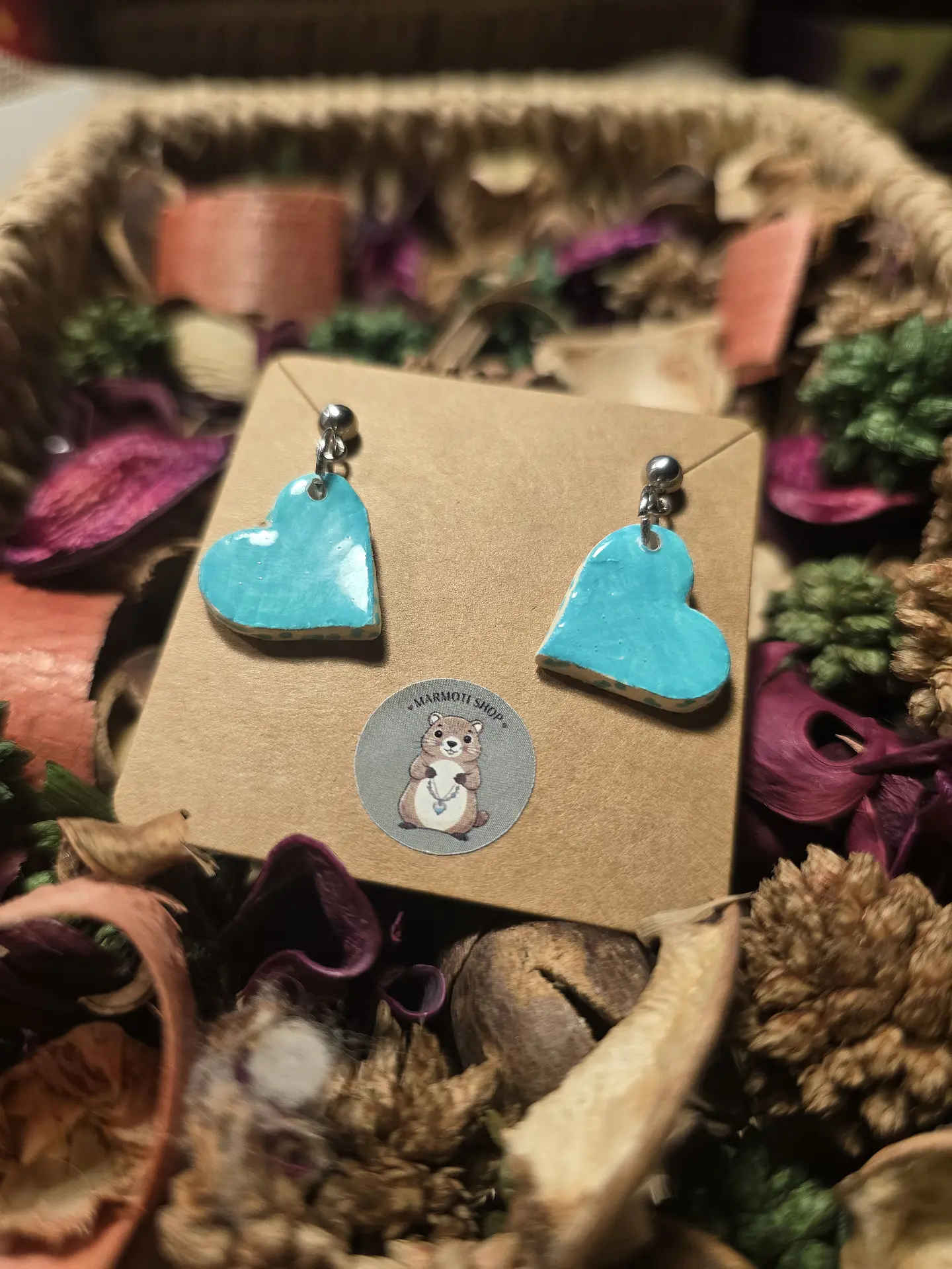 Pendientes Heart Cian Punt 2