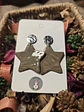 Pendientes Star Marrón  - Miniatura 1
