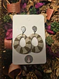 Pendientes Oval Marrón - Miniatura 1