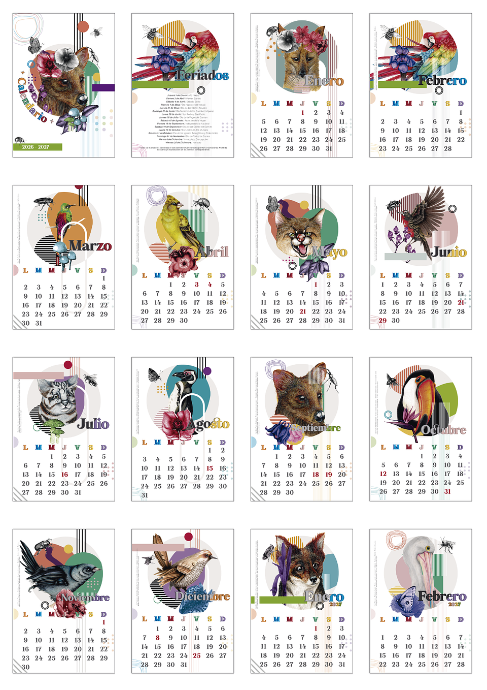 Calendario de Escritorio 2026-2027 17