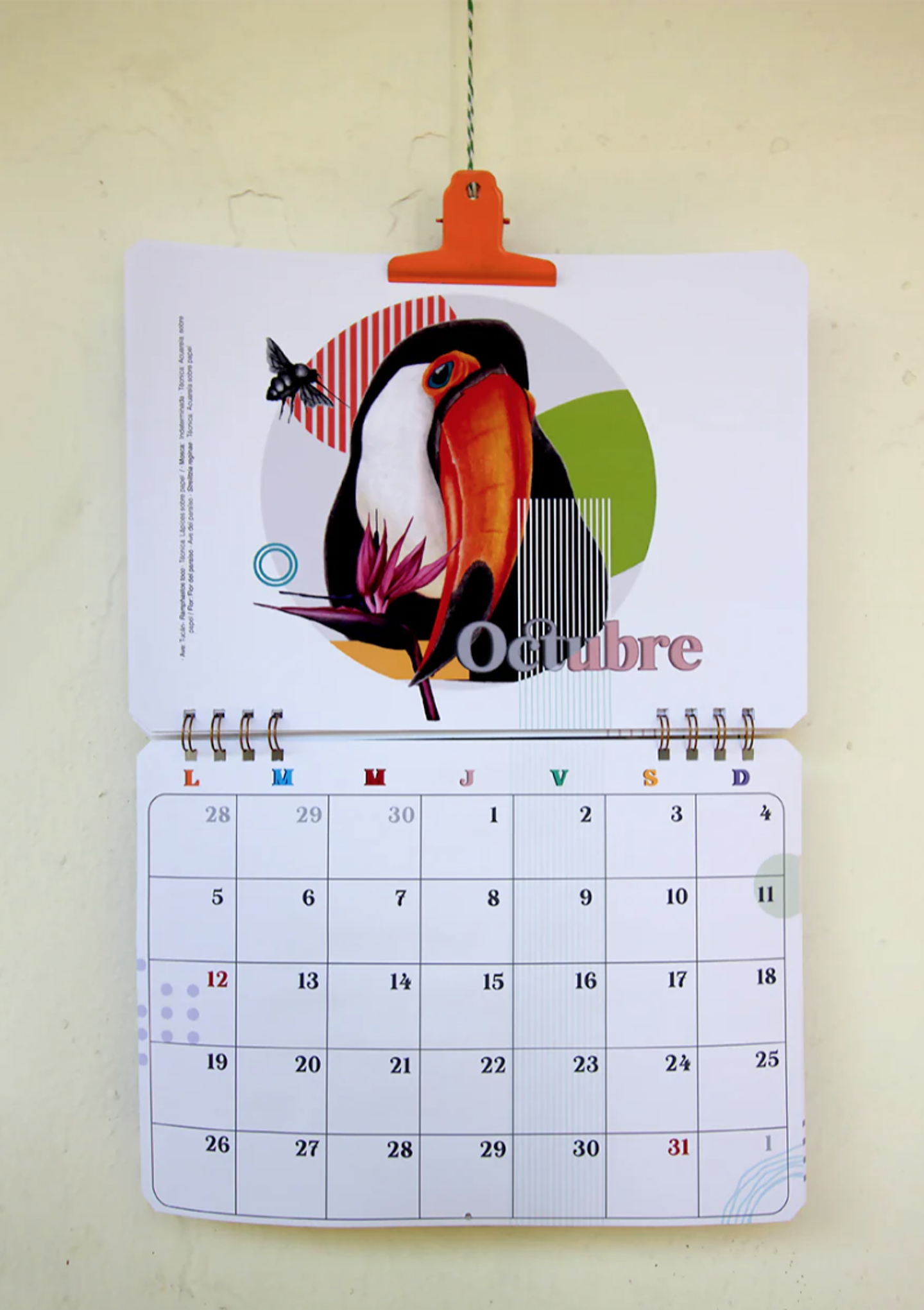 Calendario Muro 2026-2027 10