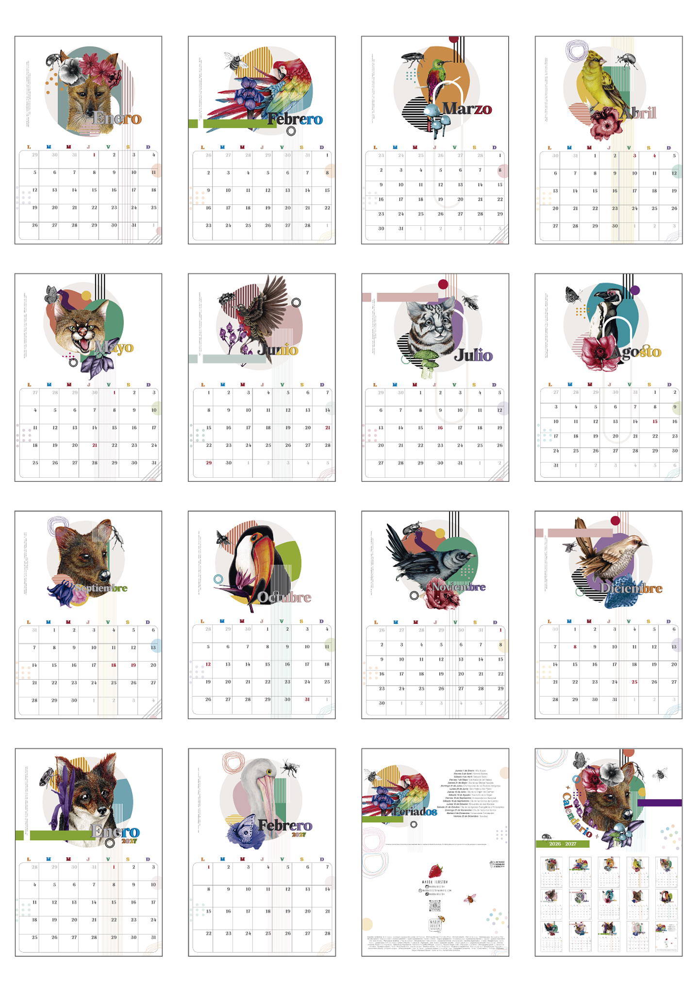 Calendario Muro 2026-2027 15