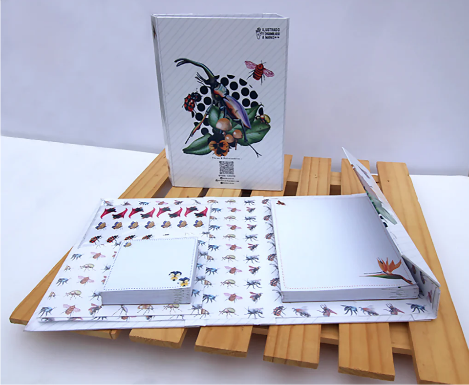 Carpeta Taco de Notas + Stickers 5