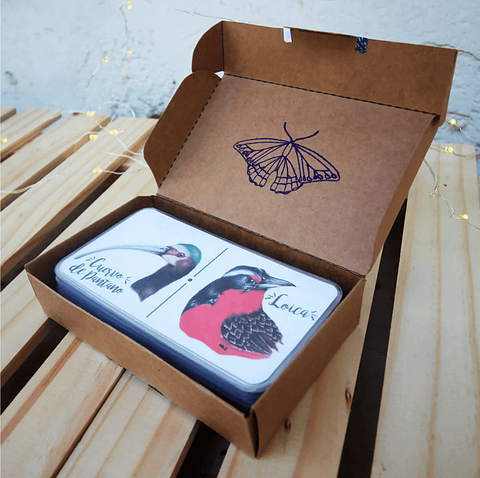 Juego Dominó: Aves de Chile