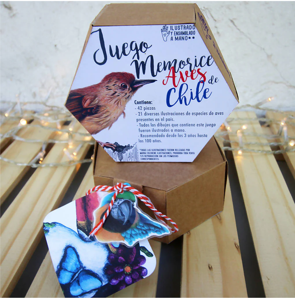 Memorice: Aves de Chile 8