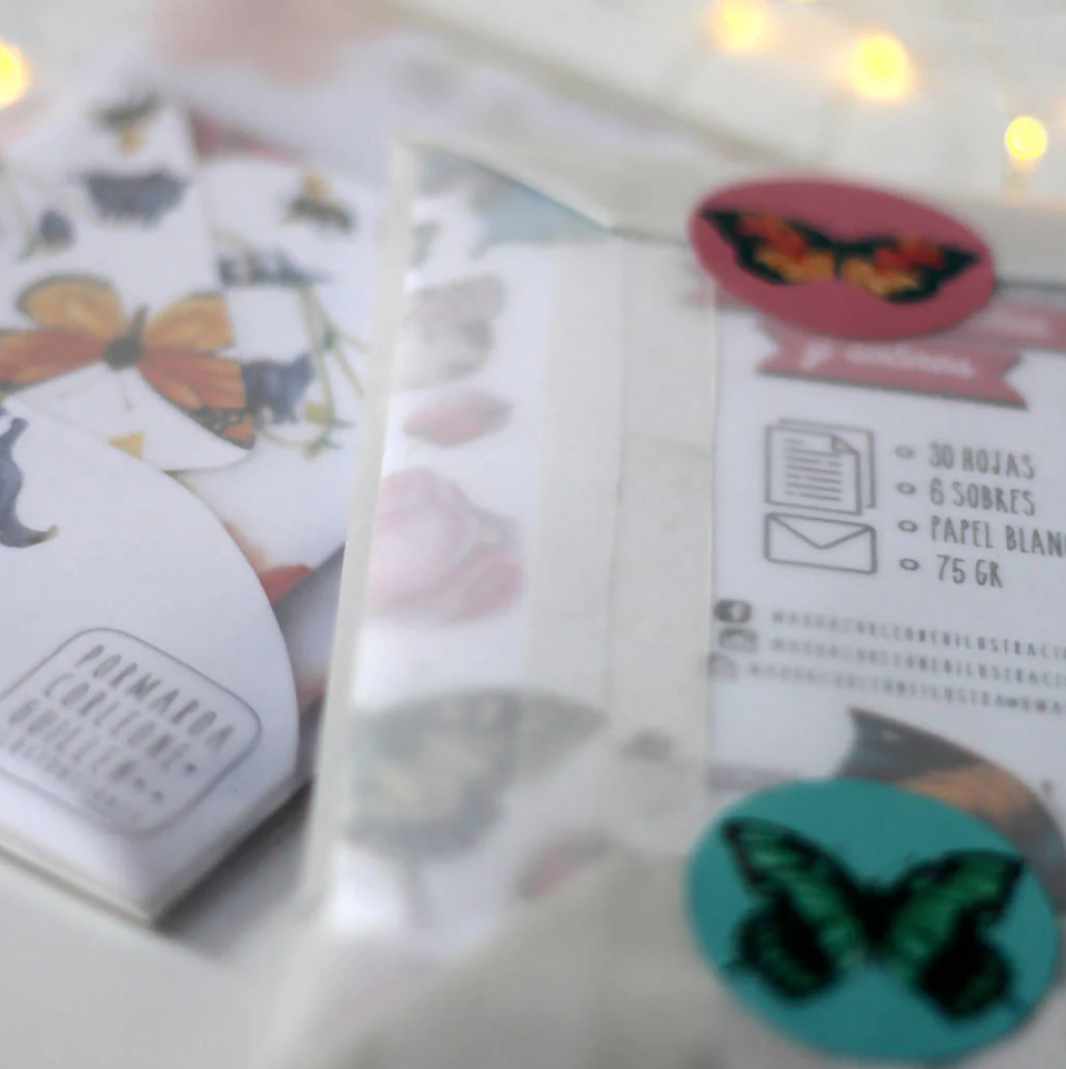 Set de Esquelas + Sobres 10