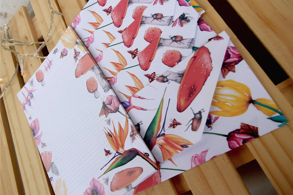 Set de Esquelas + Sobres 15