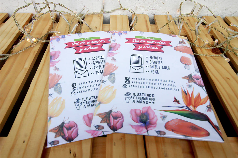 Set de Esquelas + Sobres 16