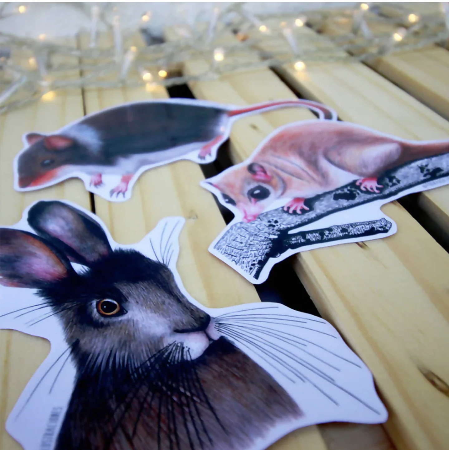 Set de Stickers Grandes Laminados en Frio 2