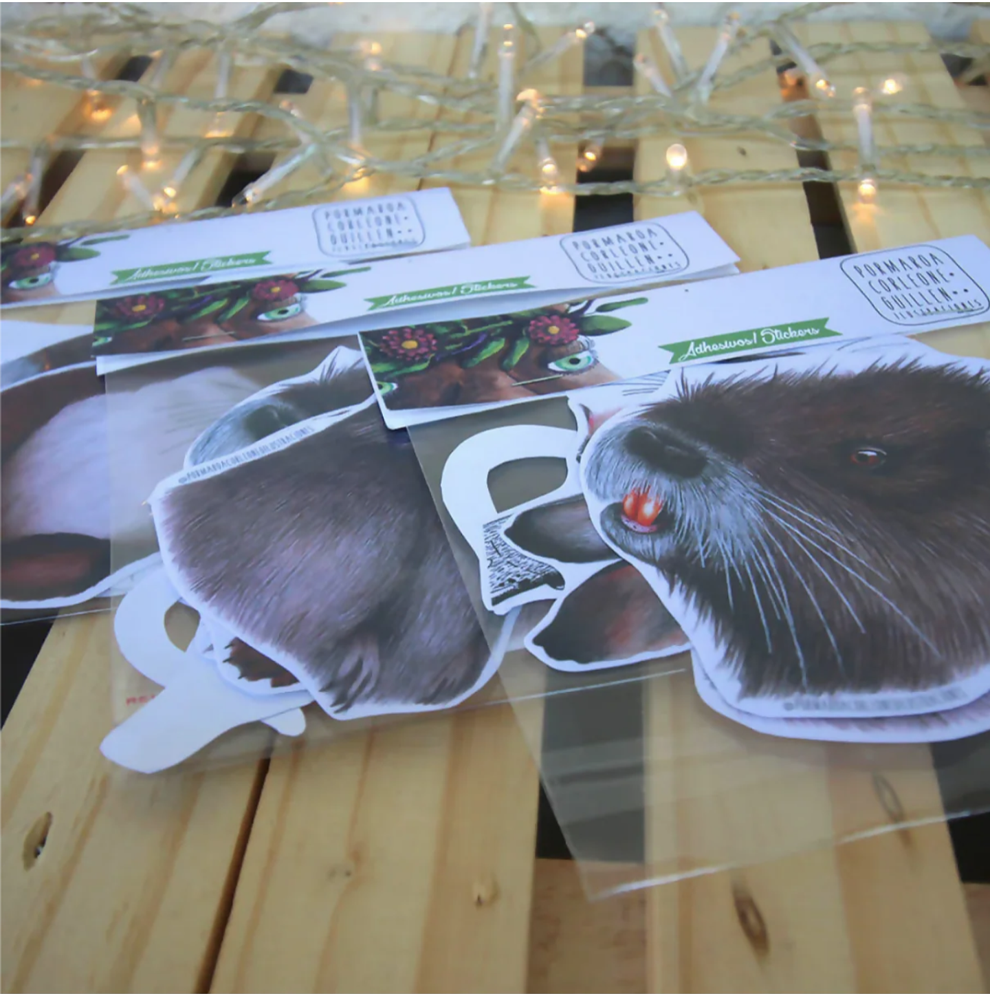 Set de Stickers Grandes Laminados en Frio 4