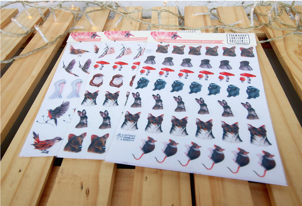 Stickers Translúcidos Troquelados 7