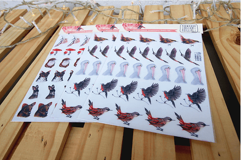 Stickers Translúcidos Troquelados