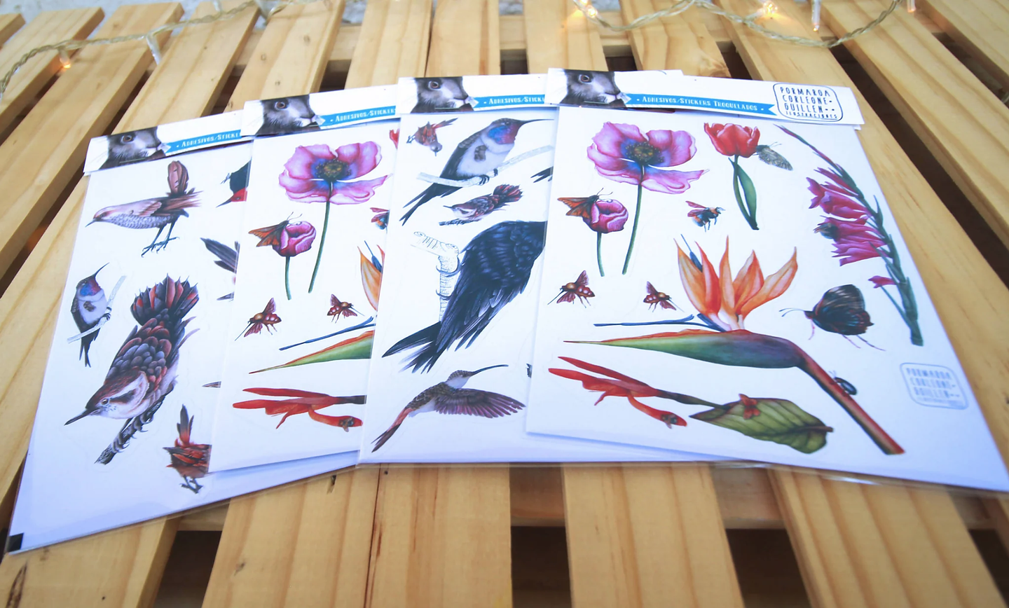 Set de Stickers Troquelados (4 hojas) 7