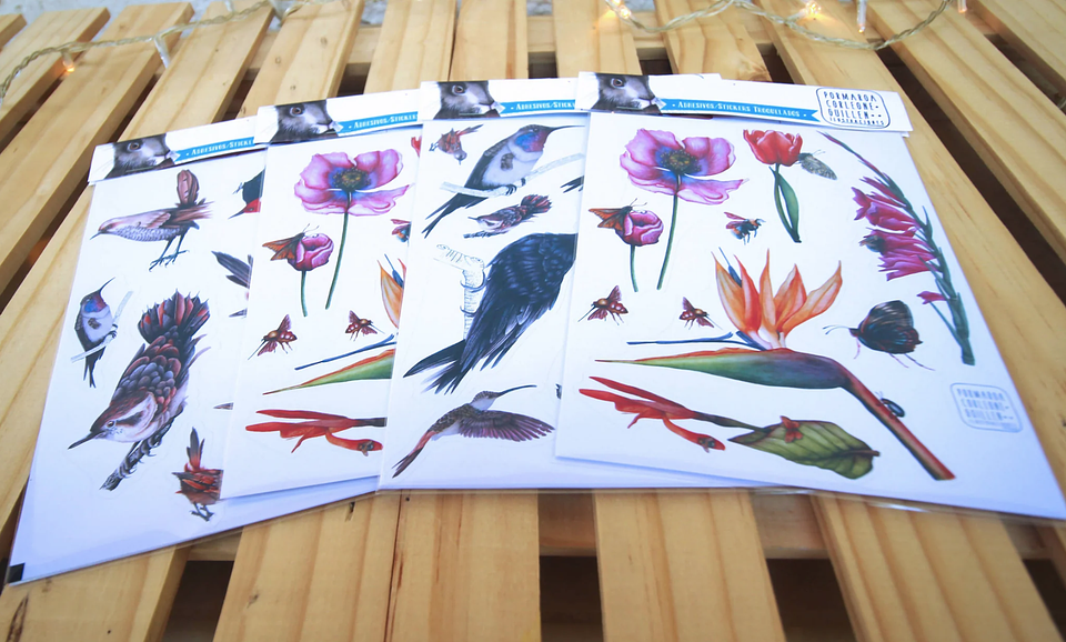 Set de Stickers Troquelados (4 hojas) 7