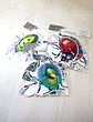 Set de Stickers Grandes Laminados Coleópteros - Miniatura 10