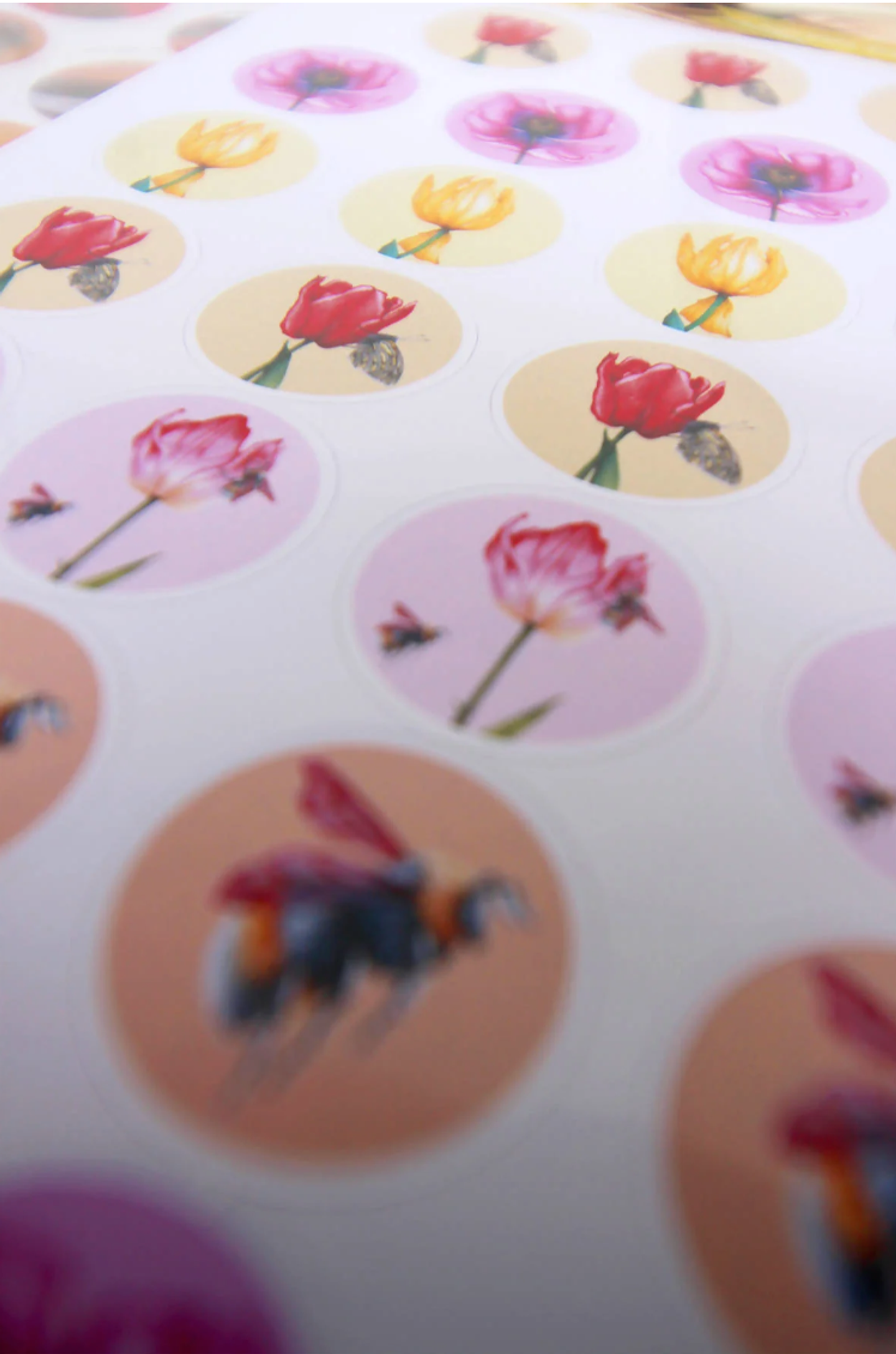 Stickers redondos planers y agendas 3