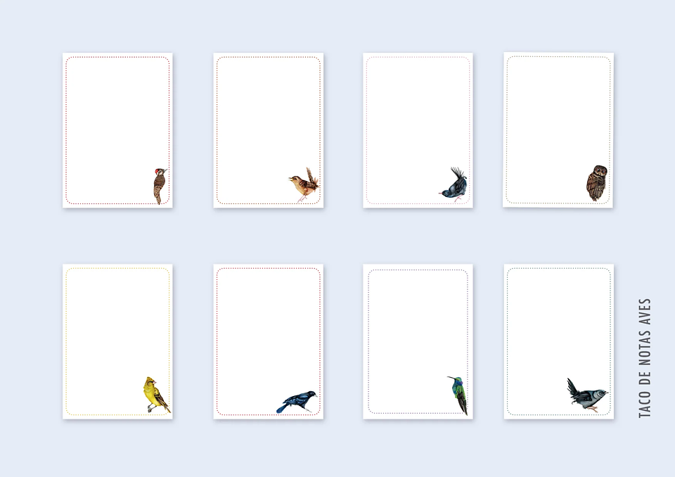 Tacos de Notas Grandes A6 10