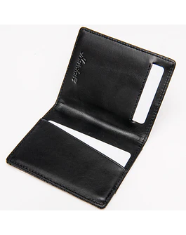 Billetera Marshall Denim & Leather Negra y Gris- Promoción del Terror