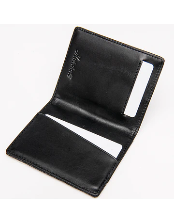Billetera Marshall Denim & Leather Negra y Gris- Promoción del Terror