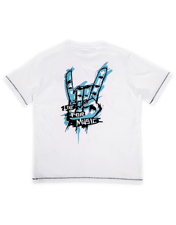 Camiseta Blue "Rock it"- Promoción del Terror