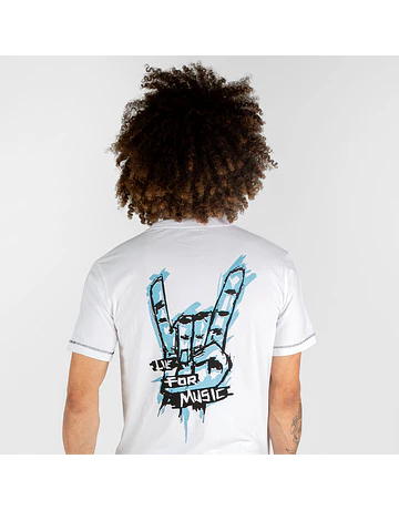 Camiseta Blue "Rock it"- Promoción del Terror